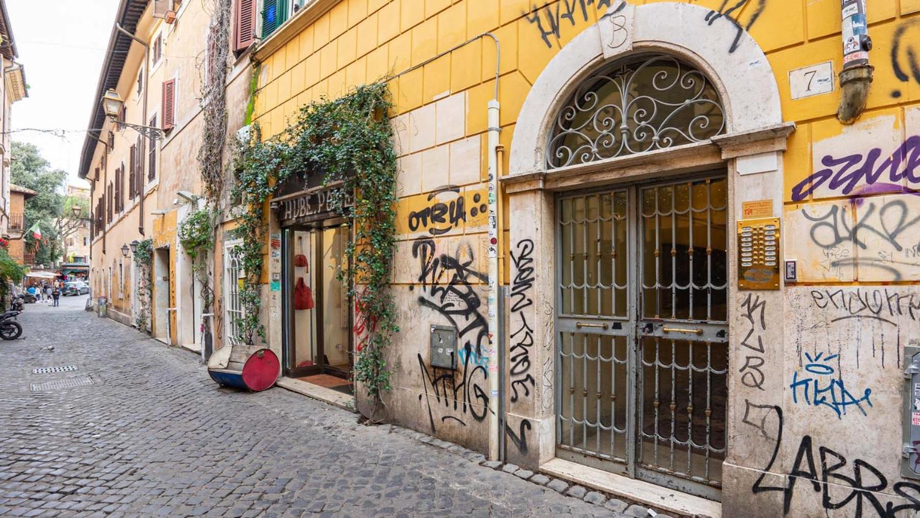 Cozy Nest With Terrace In Trastevere 로마 외부 사진